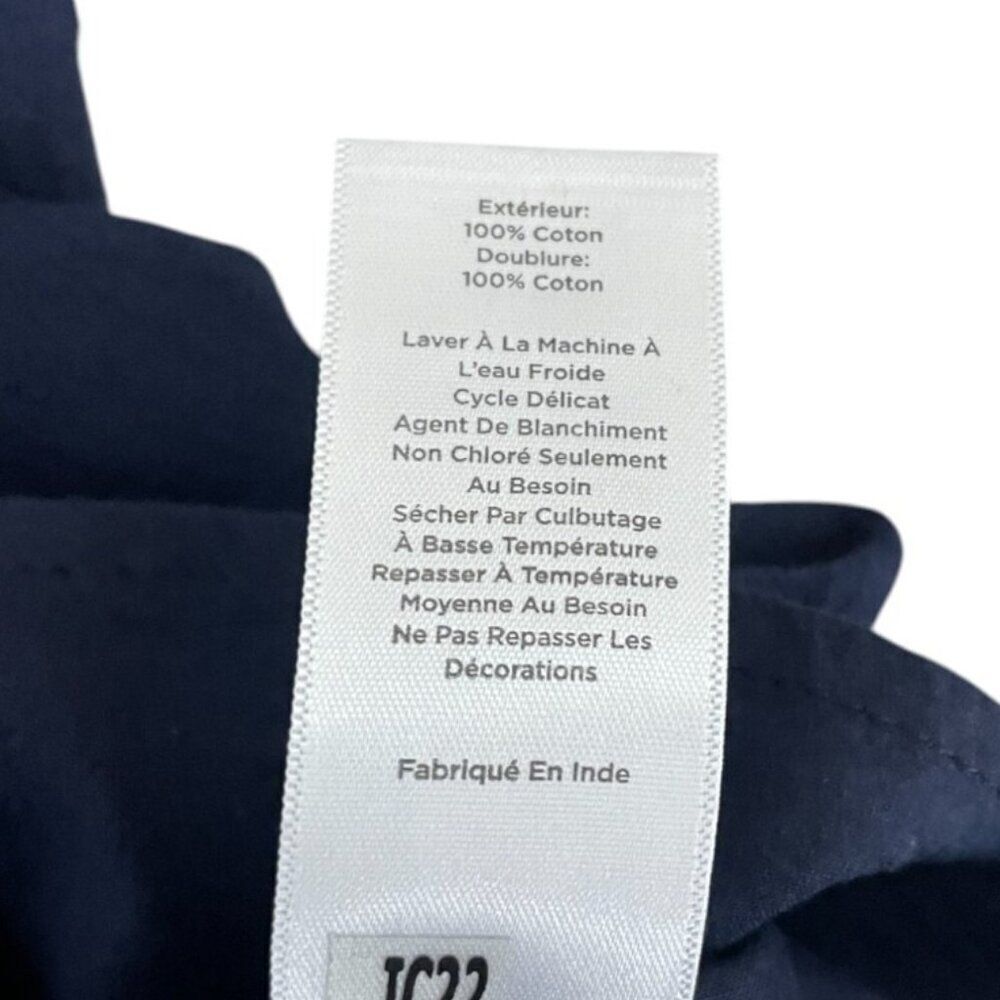 Talbots Womens A-Line Dress Size 14 Blue Ruffled One Shoulder Midi NWT - Picture 5 of 15